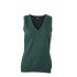 Ladies V-Neck Gilet 100% Cotone Personalizzabile J&N