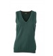 LADIES V-NECK GILET 100%C J&N FullGadgets.com