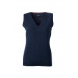 LADIES V-NECK GILET 100%C J&N FullGadgets.com