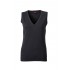 Ladies V-Neck Gilet 100% Cotone Personalizzabile J&N