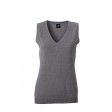 LADIES V-NECK GILET 100%C J&N FullGadgets.com