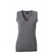 LADIES V-NECK GILET 100%C J&N FullGadgets.com