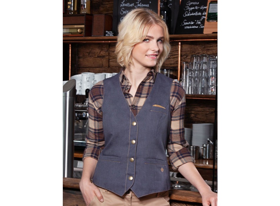 Ladies' Waistcoat Jeans-Style FullGadgets.com