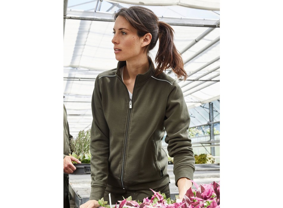 Ladies' Workwear Sweat-Jacket - Solid FullGadgets.com