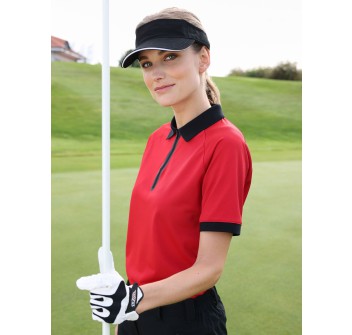 Ladies' Zip-Polo FullGadgets.com