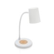 Lampada Zanara con caricatore wireless 15W in plastica RCS FullGadgets.com