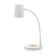 Lampada Zanara con caricatore wireless 15W in plastica RCS FullGadgets.com