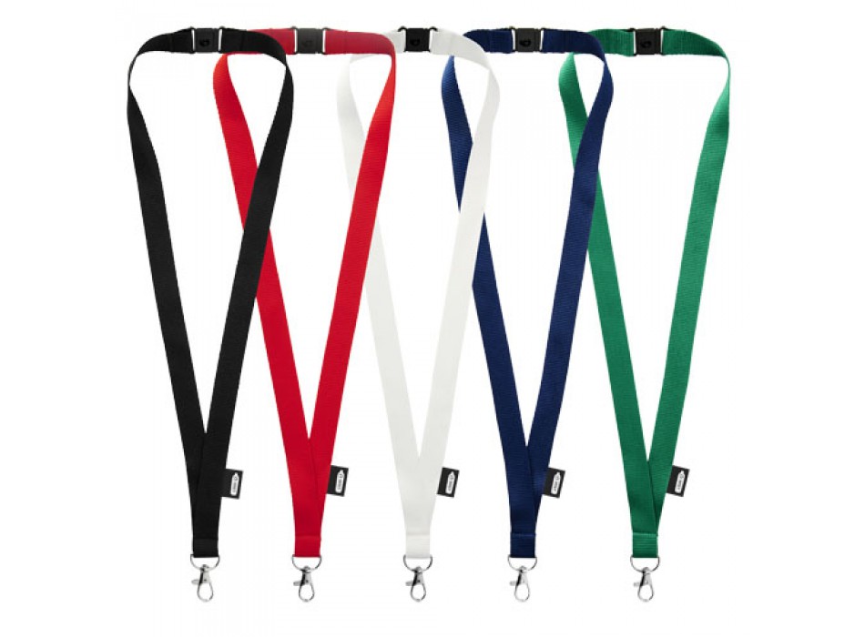 Lanyard Tom in PET riciclato con sgancio di sicurezza FullGadgets.com