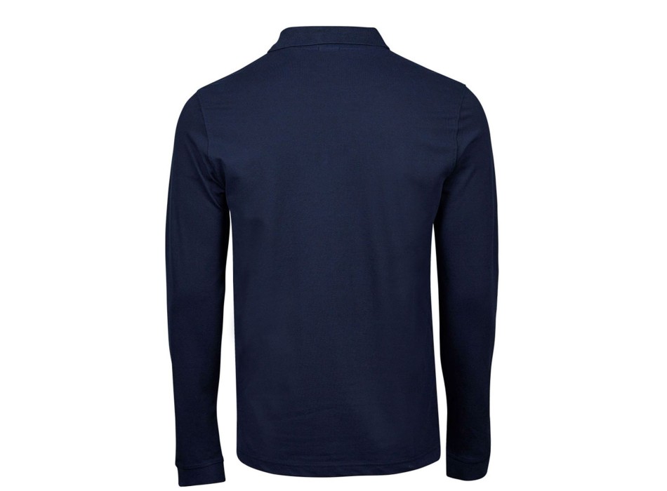 Luxury Stretch Long Sleeve Polo FullGadgets.com