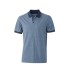 Polo Melange Personalizzabile 65% Poliestere 35% Cotone |James 6 Nicholson