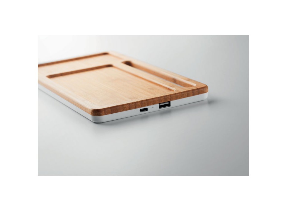 MALABAR - Caricatore wireless in bamboo FullGadgets.com