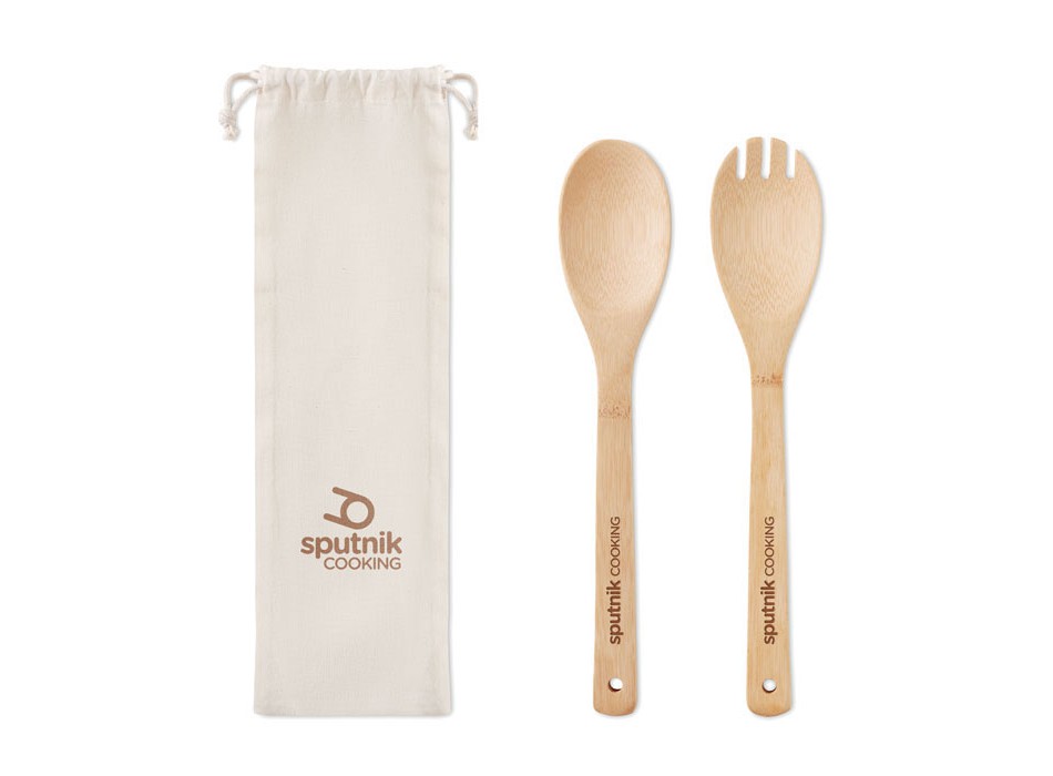 MAYEN SET - Set utensili in bamboo FullGadgets.com