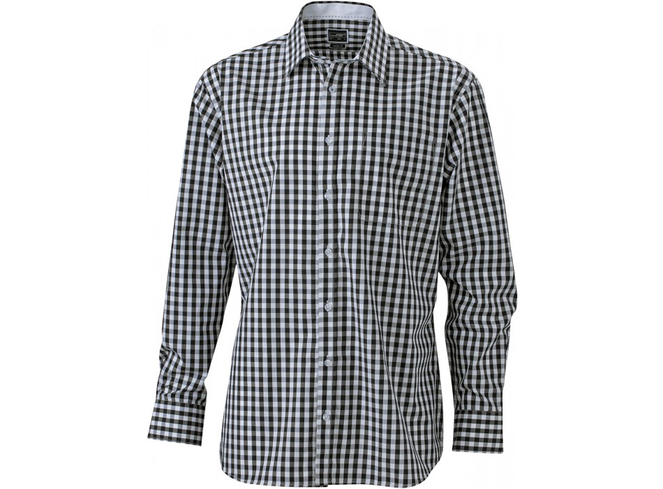 MEN CHECKED SHIRT M/L 100%C FullGadgets.com