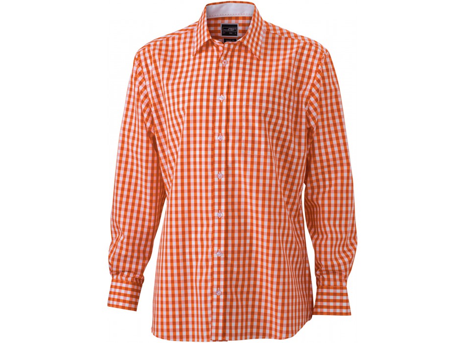 MEN CHECKED SHIRT M/L 100%C FullGadgets.com