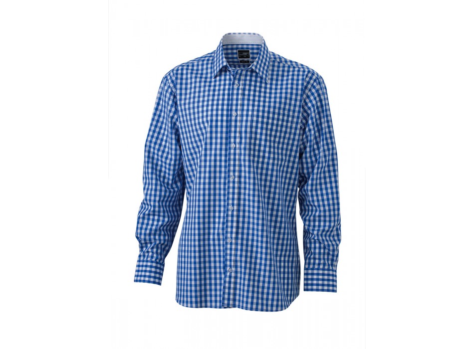 MEN CHECKED SHIRT M/L 100%C FullGadgets.com