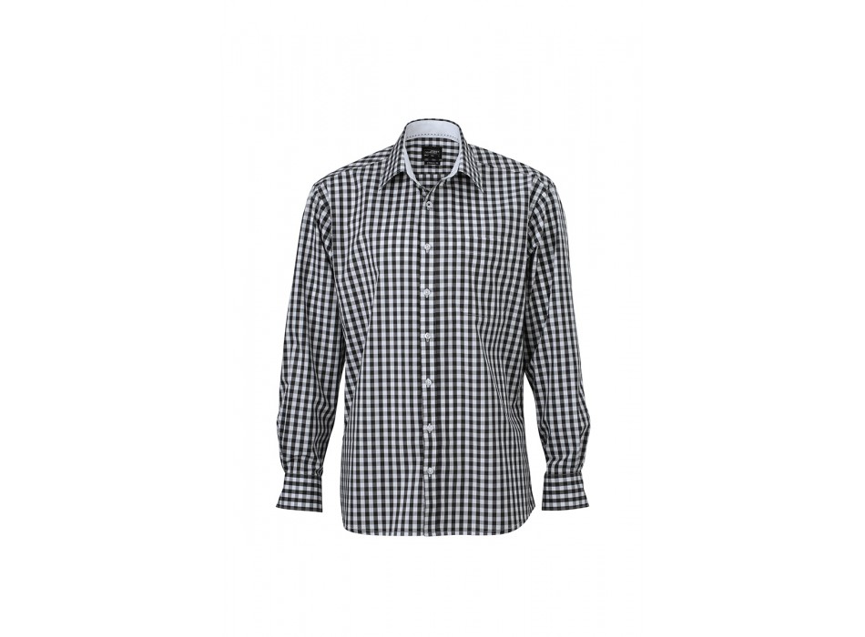 MEN CHECKED SHIRT M/L 100%C FullGadgets.com