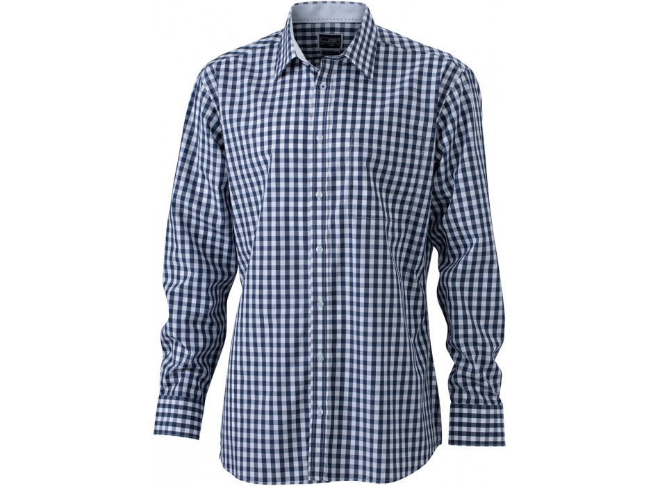 MEN CHECKED SHIRT M/L 100%C FullGadgets.com