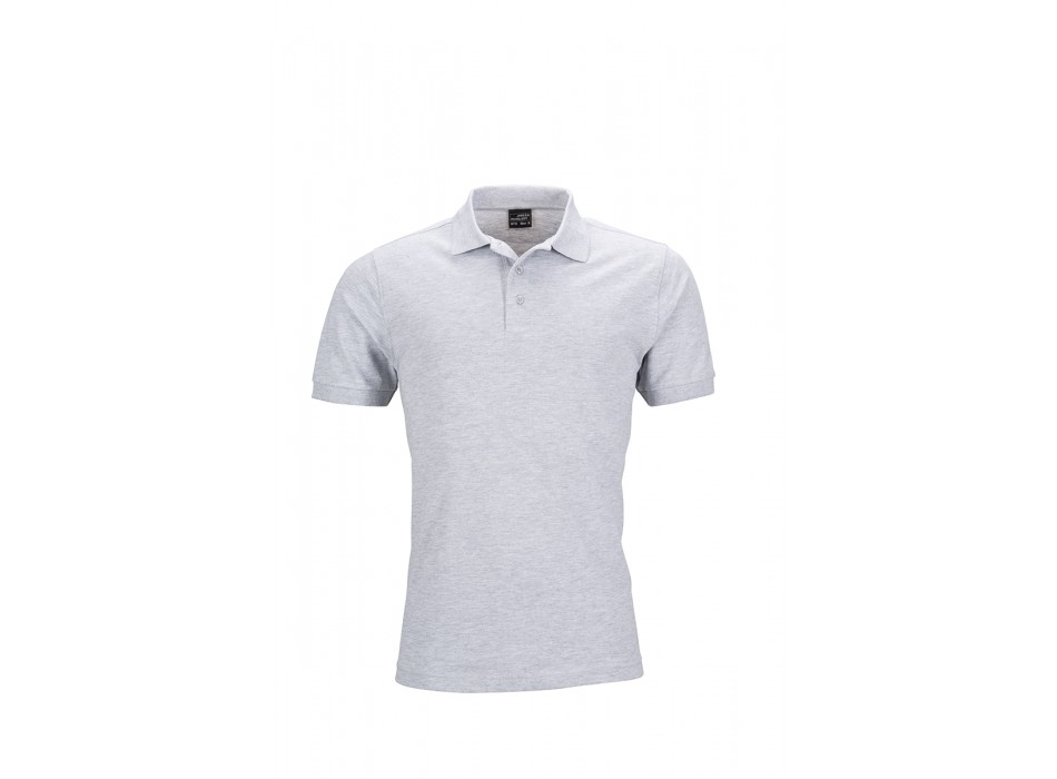 Men Elastic Polo Piqué 95%C5%E FullGadgets.com