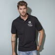 Men Elastic Polo Piqué 95%C5%E FullGadgets.com