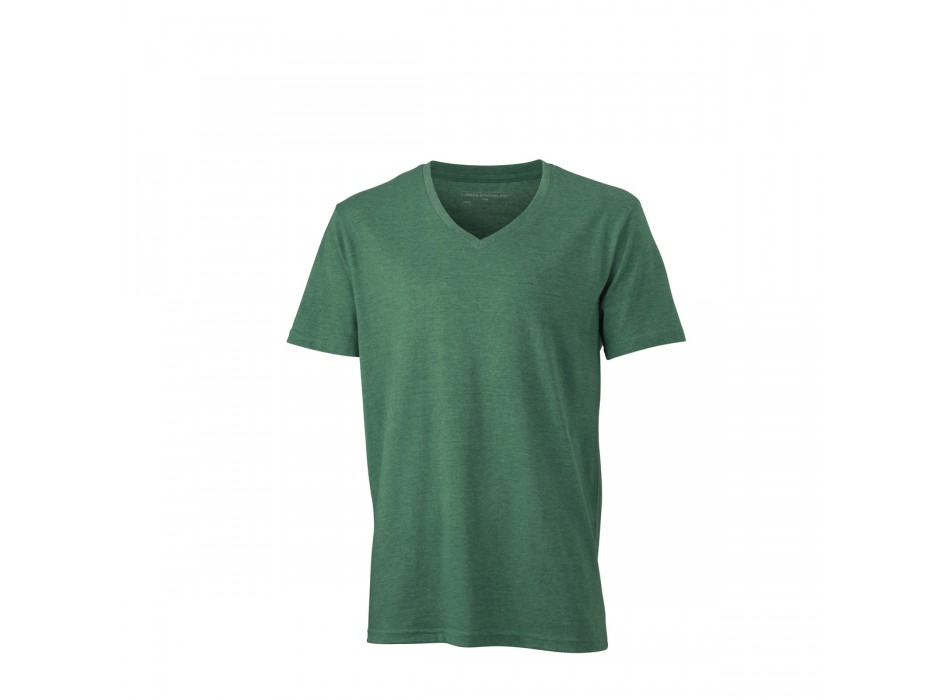 MEN HEATHER T-SHIRT 65%P 35%C FullGadgets.com