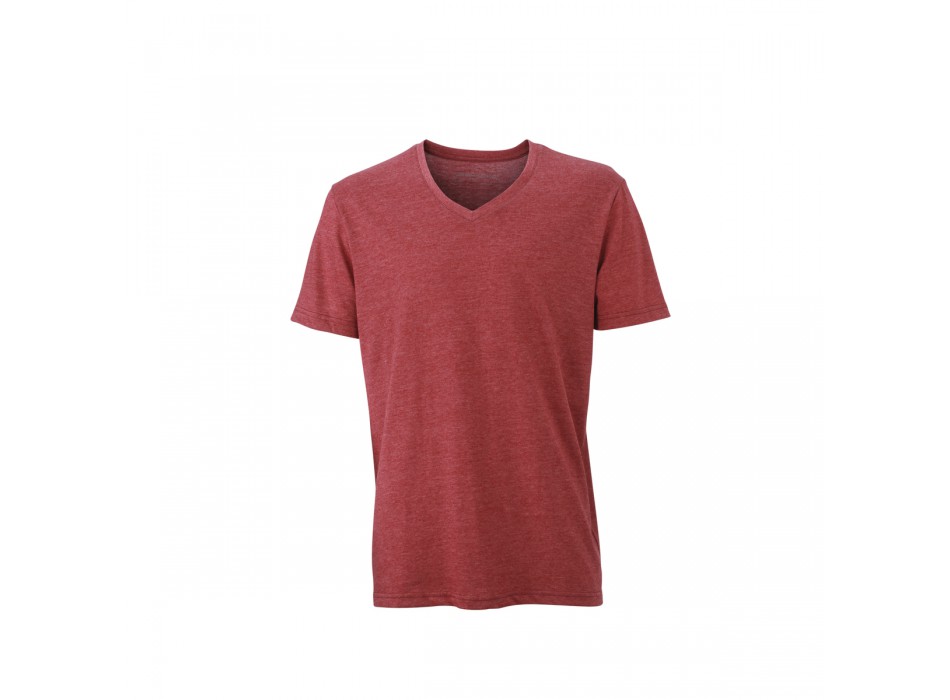 MEN HEATHER T-SHIRT 65%P 35%C FullGadgets.com