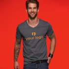 MEN HEATHER T-SHIRT 65%P 35%C FullGadgets.com