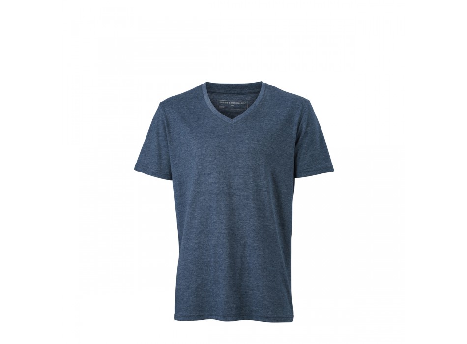 MEN HEATHER T-SHIRT 65%P 35%C FullGadgets.com