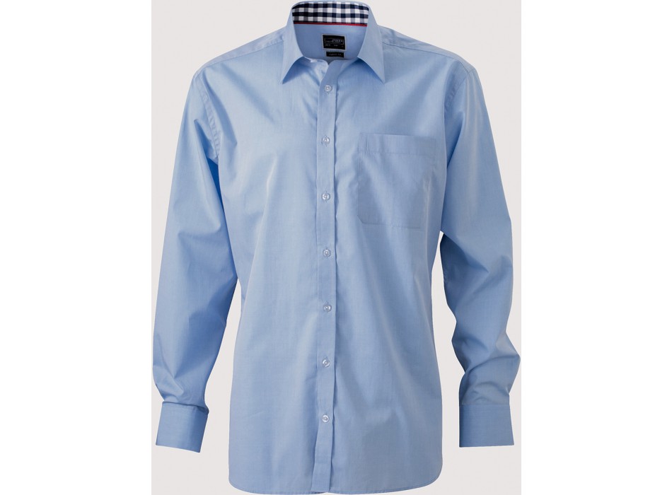 MEN PLAIN SHIRT M/L 100%C FullGadgets.com