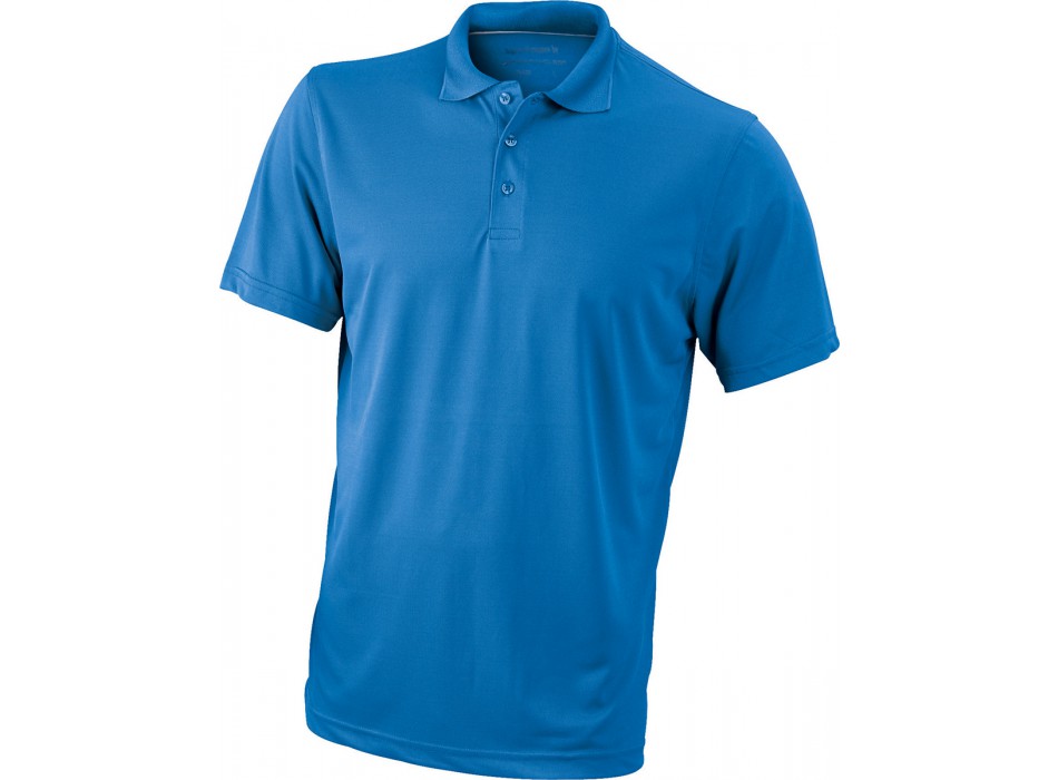 MEN POLO HIGH PERF 100%P J&N FullGadgets.com