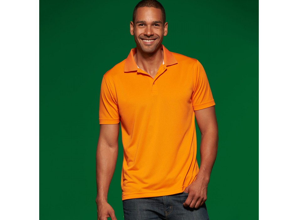 MEN POLO HIGH PERF 100%P J&N FullGadgets.com