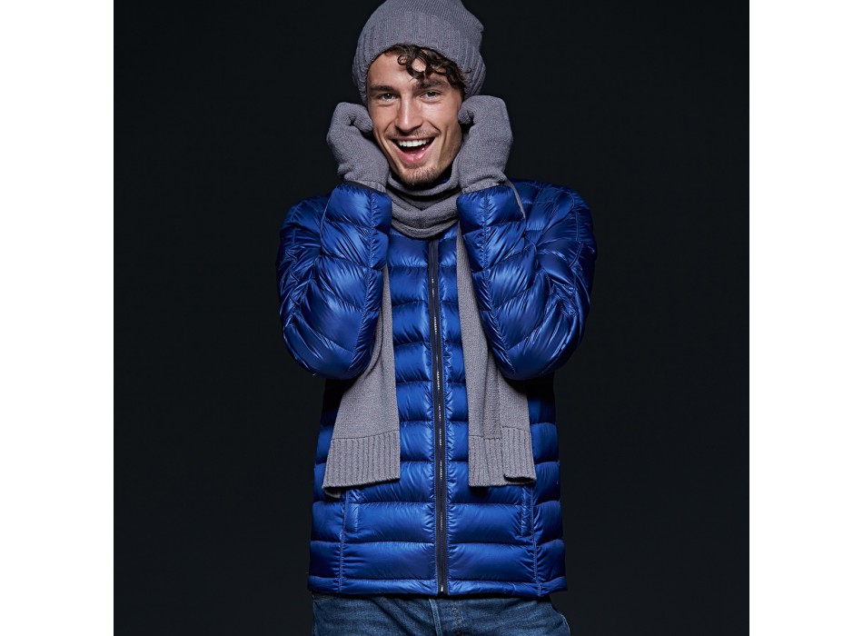 MEN QUILTED DOWN JACKET 100%P FullGadgets.com