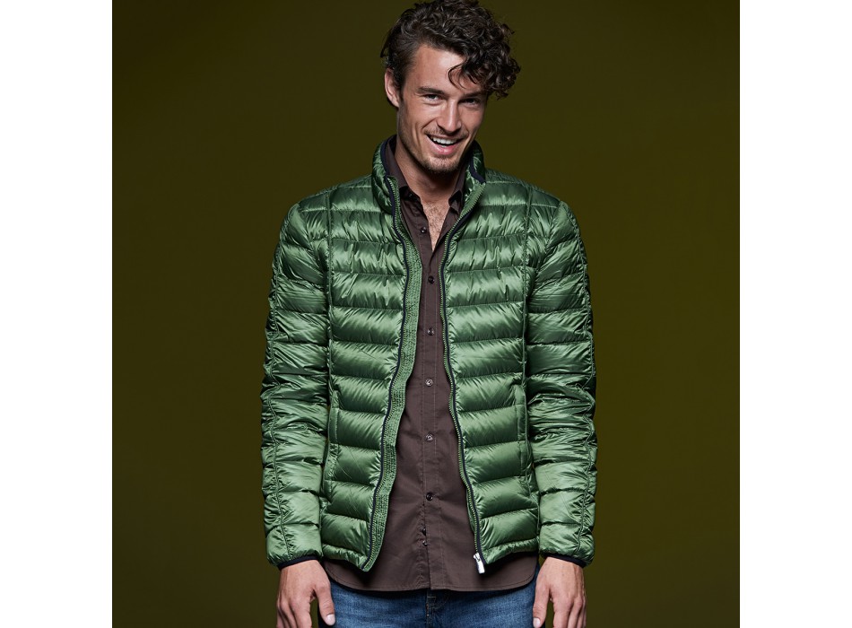 MEN QUILTED DOWN JACKET 100%P FullGadgets.com