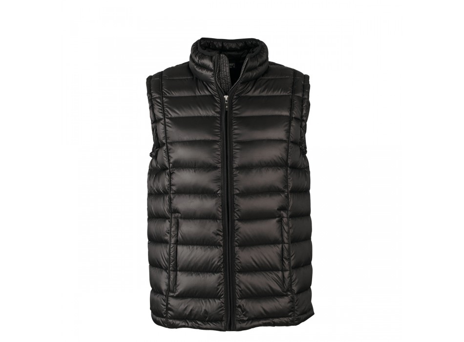 MEN QUILTED DOWN VEST 100%P FullGadgets.com