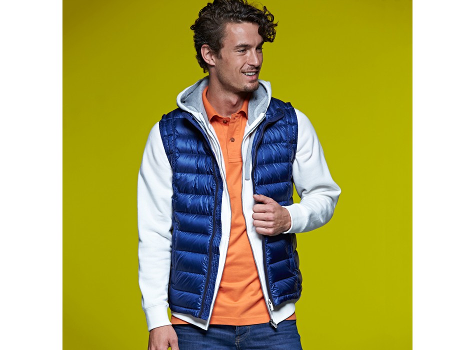 MEN QUILTED DOWN VEST 100%P FullGadgets.com