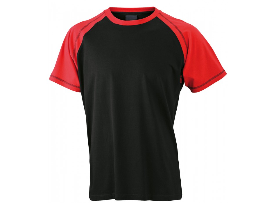 MEN RAGLAN-T 100%C J&N FullGadgets.com