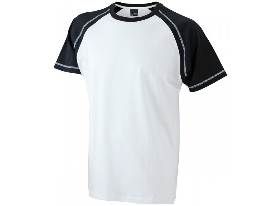 MEN RAGLAN-T 100%C J&N FullGadgets.com