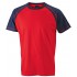 Maglietta Raglan-T 100% Cotone J&N Personalizzabile |James 6 Nicholson