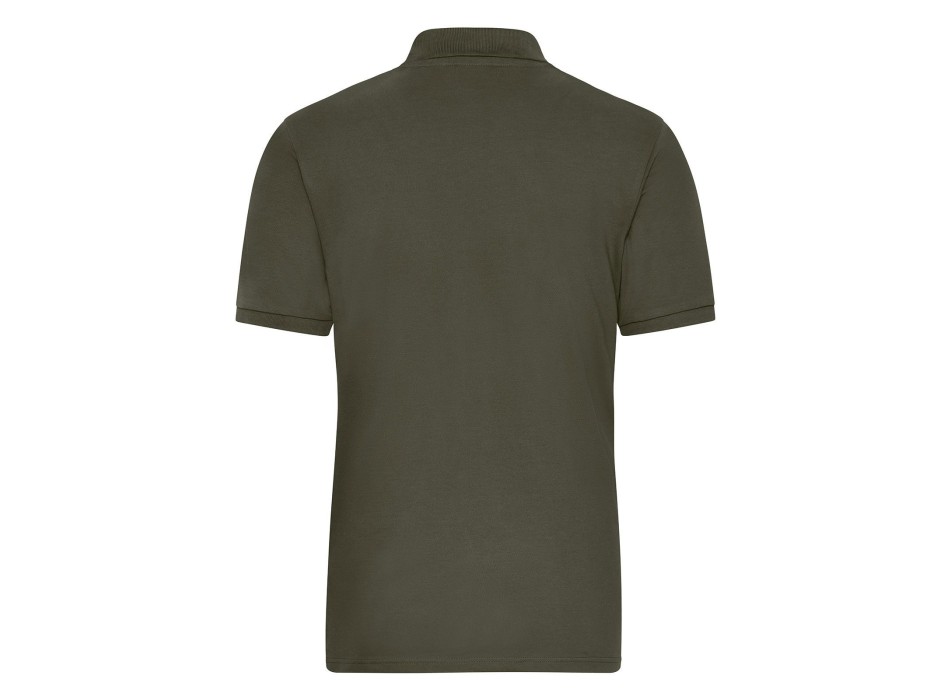 Men's Bio Stretch-Polo Work - Solid FullGadgets.com