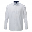 Men's Denim-Pindot LS Shirt100 FullGadgets.com