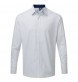 Men's Denim-Pindot LS Shirt100 FullGadgets.com