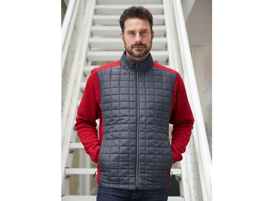 Men's Knitted Hybrid Jacket FullGadgets.com