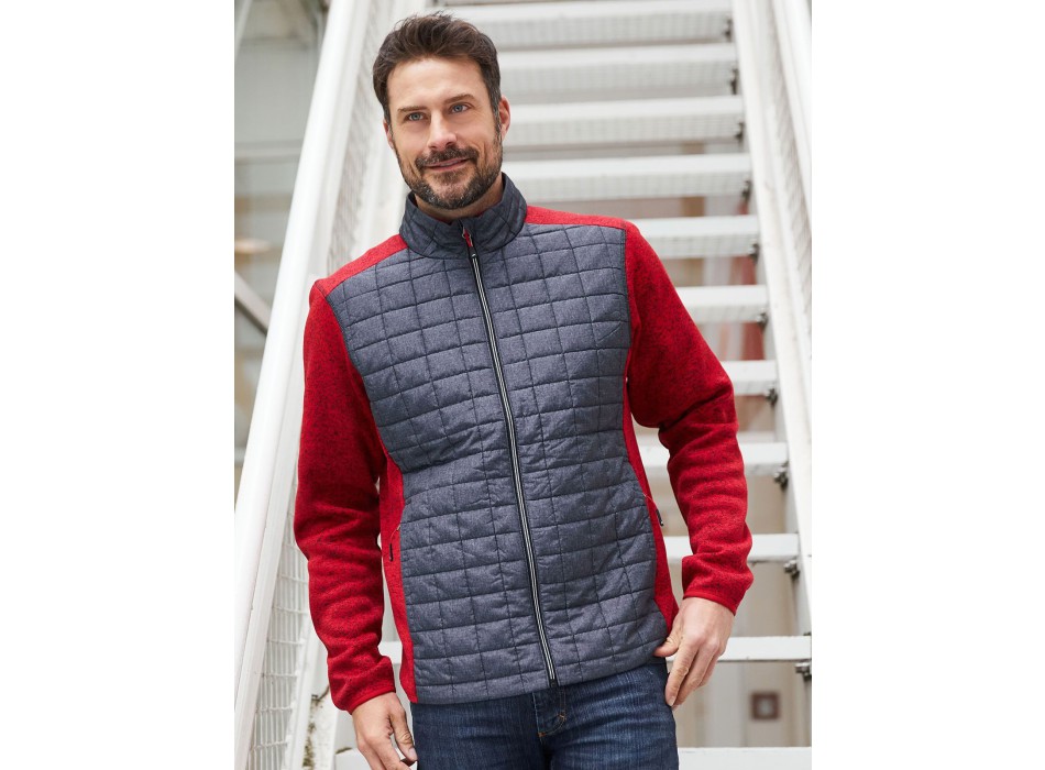 Men's Knitted Hybrid Jacket FullGadgets.com