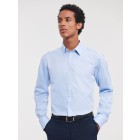 Men's Long Sleeve Tailored Herringbone Shirt FullGadgets.com