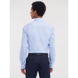 Men's Long Sleeve Tailored Herringbone Shirt FullGadgets.com