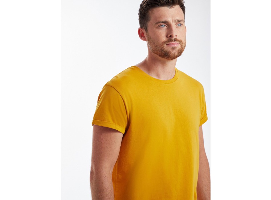 Men's Organic Roll Sleeve T FullGadgets.com