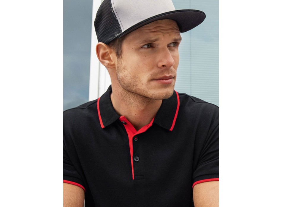 Men's Polo Stripe FullGadgets.com