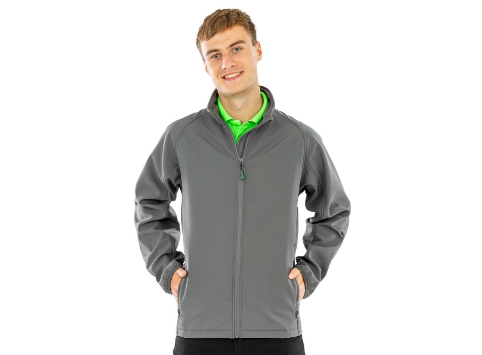 Men's Recycled 2 Layer Printable Softshell Jacket FullGadgets.com