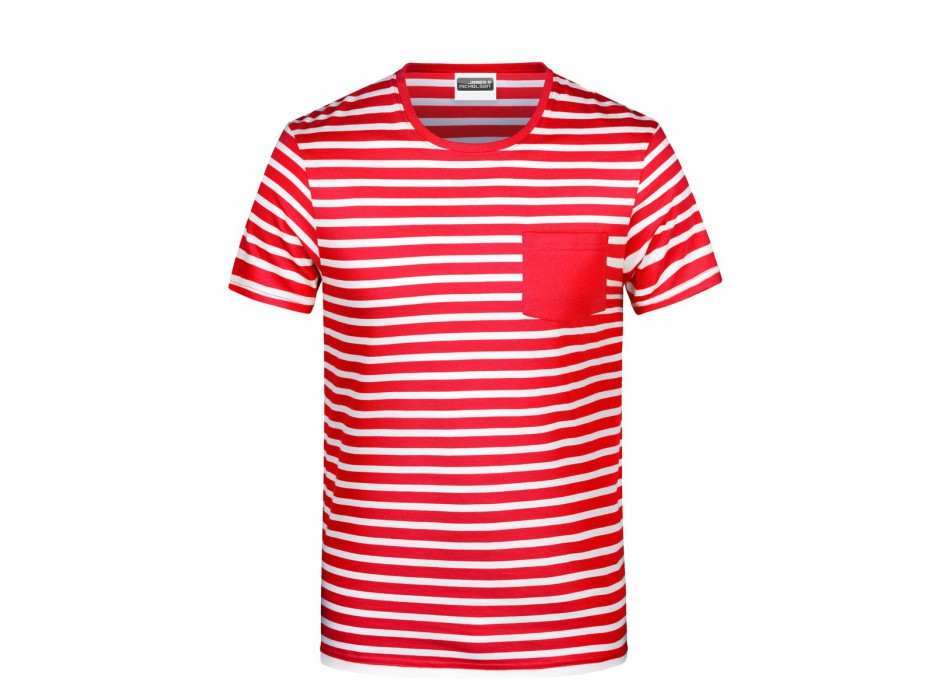 Men's T-Shirt Striped 100%OCS FullGadgets.com