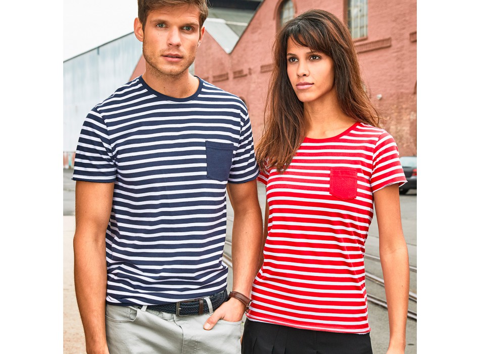 Men's T-Shirt Striped 100%OCS FullGadgets.com