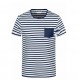 Men's T-Shirt Striped 100%OCS FullGadgets.com